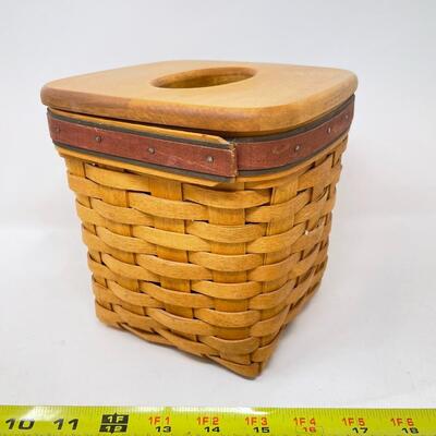 LONGABERGER 1994 FATHERâ€™S DAY TISSUE BASKET