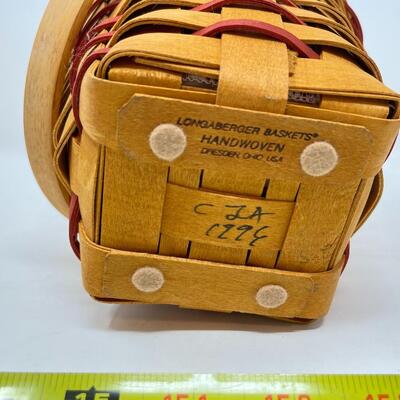 LONGABERGER 1996 SWEETHEART â€œBOUQUETâ€ BASKET 