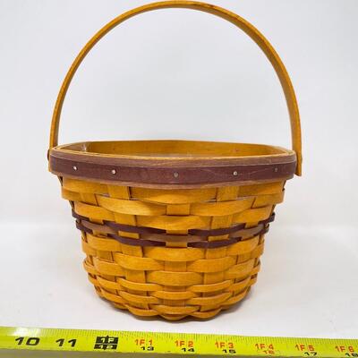 LONGABERGER 2000 MAY SERIES â€œMORNING GLORYâ€ BASKET 