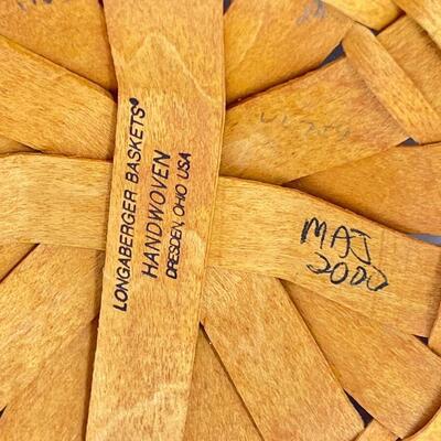 LONGABERGER 2000 MAY SERIES â€œMORNING GLORYâ€ BASKET 