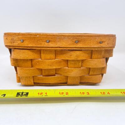 LONGABERGER 1993 SMALL RECIPE BASKET