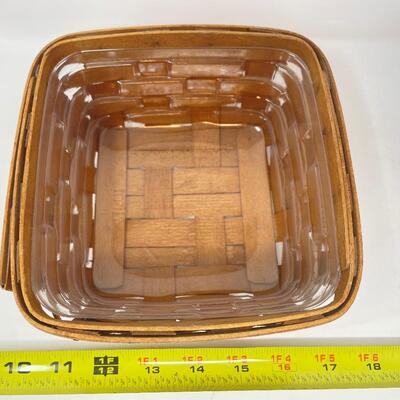 LONGABERGER 1993 SMALL RECIPE BASKET