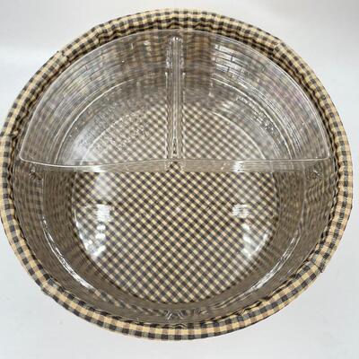 LONGABERGER 2004 HAT BOX BASKET W/ LID