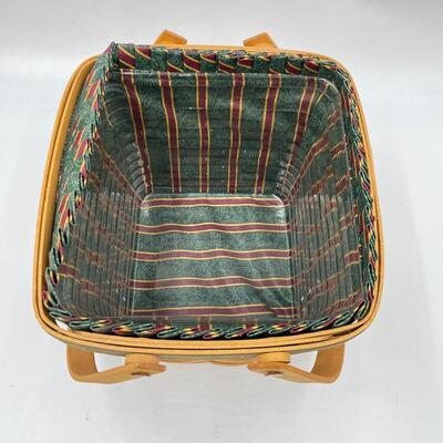 LONGABERGER 1995 CHRISTMAS COLLECTION â€œCRANBERRYâ€ BASKET