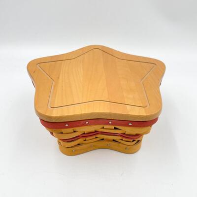 LONGABERGER 2001 STAR BOX W/LID