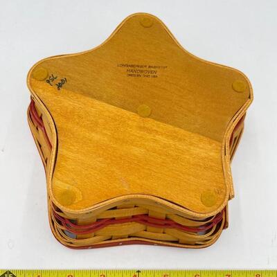 LONGABERGER 2001 STAR BOX W/LID