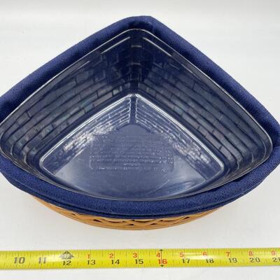 LONGABERGER 2002 CORNER BASKET#1