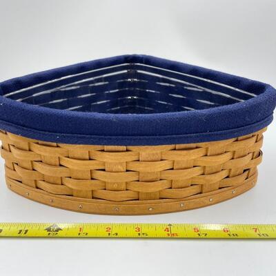 LONGABERGER 2002 CORNER BASKET#1