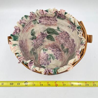 LONGABERGER 1994 MAY SERIES â€œLILACâ€ BASKET