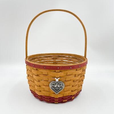 LONGABERGER 2005 â€œBE MY VALENTINEâ€ BASKET