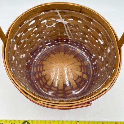 LONGABERGER 2005 â€œBE MY VALENTINEâ€ BASKET