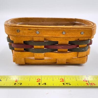 LONGABERGER 1994 FATHERâ€™S DAY BUSINESS CARD BASKET