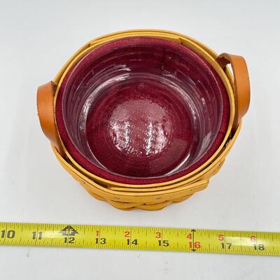 LONGABERGER 2002 SAFFRON BASKET