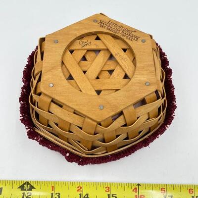 LONGABERGER 2003 â€œSAGEâ€ BASKET