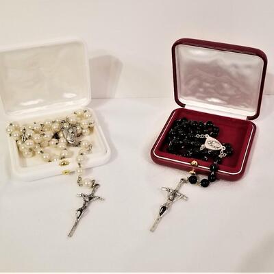 Lot #12  His/Her Rosaries from the Vatican