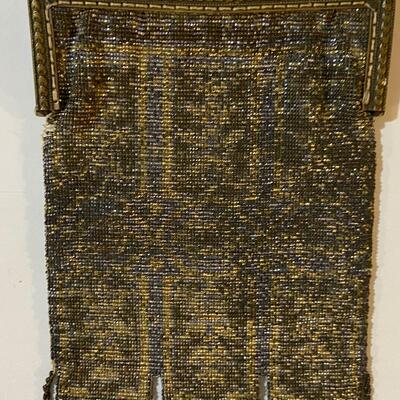 vintage beaded purse