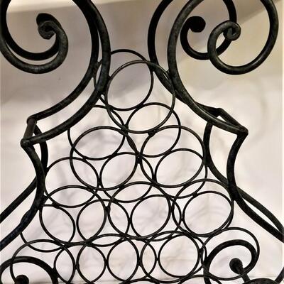 Lot #17  13 Bottle Wine Holder/Table