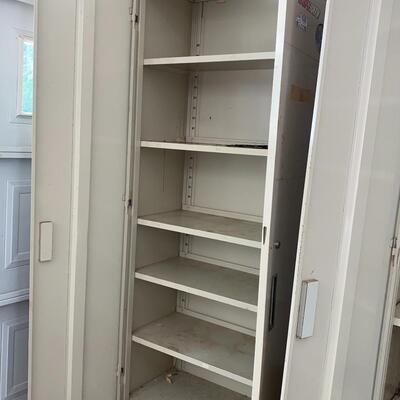 #88  Pair of Steel/Fireproof Lockers/Cabinets THOMASTON Mills
