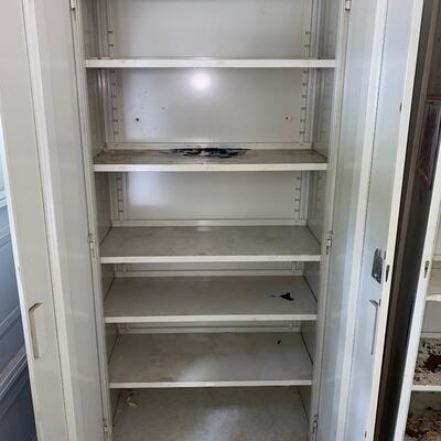 #88  Pair of Steel/Fireproof Lockers/Cabinets THOMASTON Mills