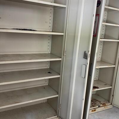 #88  Pair of Steel/Fireproof Lockers/Cabinets THOMASTON Mills