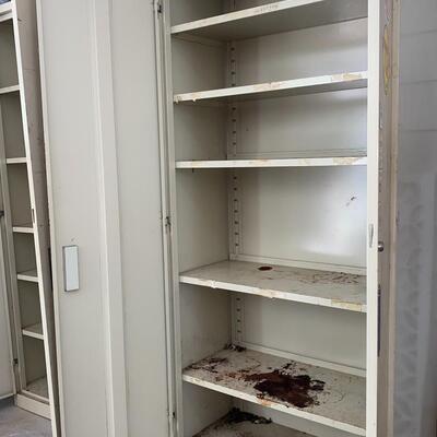 #88  Pair of Steel/Fireproof Lockers/Cabinets THOMASTON Mills