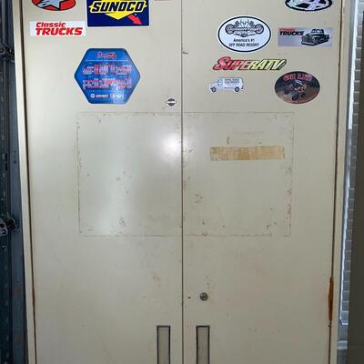 #88  Pair of Steel/Fireproof Lockers/Cabinets THOMASTON Mills