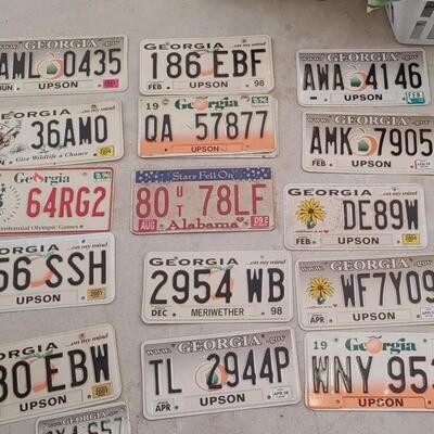 #89 (17) Georgia Car Tags