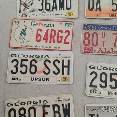 #89 (17) Georgia Car Tags