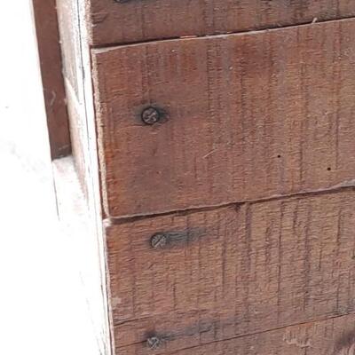 #95 Antique Wooden Crate