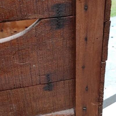 #95 Antique Wooden Crate