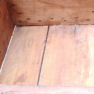 #95 Antique Wooden Crate