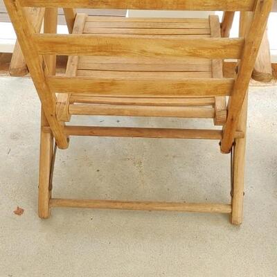 #96 Antique Paris Co. Toddler Chair & HM Basket