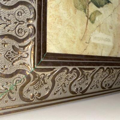 #99 Set Of (4) Stunning Floral Wall Art 