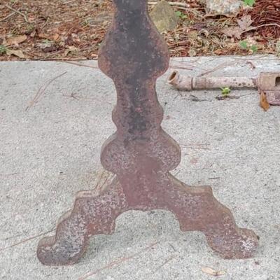 #103 Primitive Cast Iron Fire Dogs