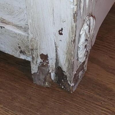 #117 Antique Painted Mahogany Haverty Chest