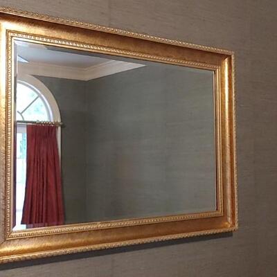 #122 Large Beveled Edge Mirror