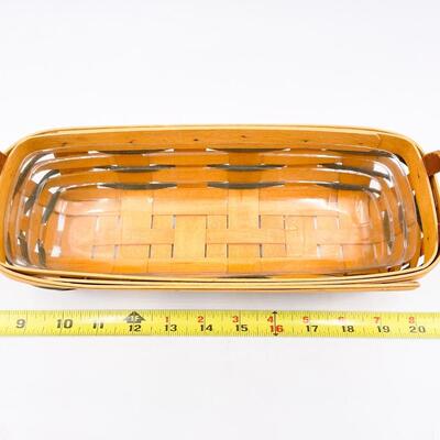 LONGABERGER 2000 CRACKER BASKET
