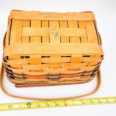 LONGABERGER 1994 HALLOWEEN â€œBOOâ€ BASKET