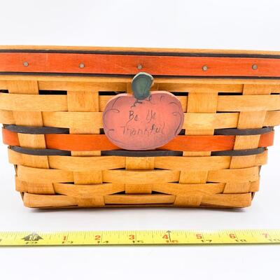 LONGABERGER 1994 HALLOWEEN â€œBOOâ€ BASKET