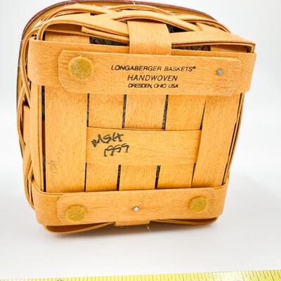 LONGABERGER 1999 FATHERâ€™S DAY TEE BASKET