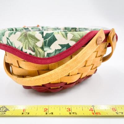 LONGABERGER 2004 TREE TRIMMING â€œGUMDROPâ€ BASKET