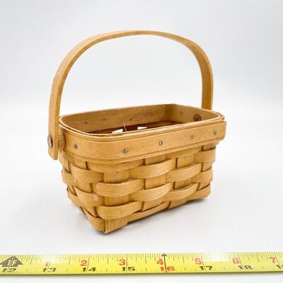 LONGABERGER 2000 SMALL RECTANGULAR BASKET