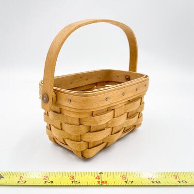 LONGABERGER 2000 SMALL RECTANGULAR BASKET