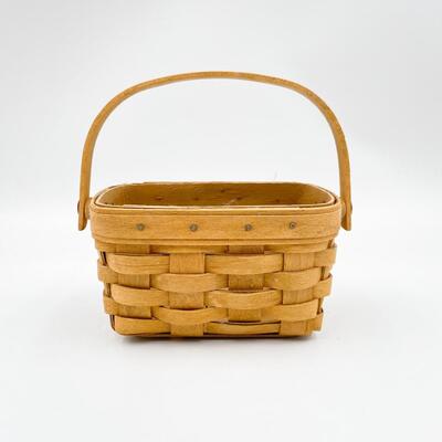 LONGABERGER 2000 SMALL RECTANGULAR BASKET