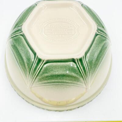 LONGABERGER POTTERY AMERICAN CRAFT 8â€ MIXING BOWL - IVY GREEN