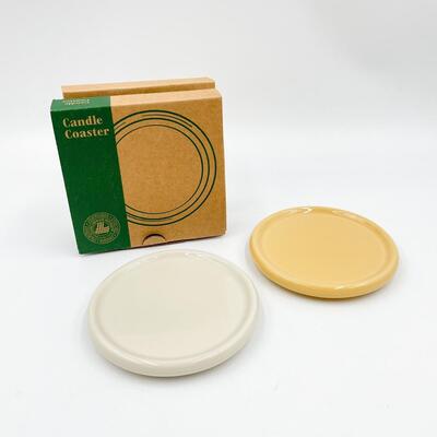 LONGABERGER POTTERY CANDLE COASTER/LID