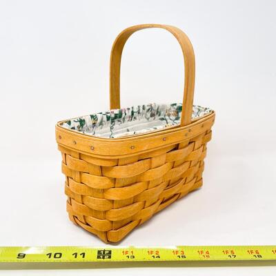 LONGABERGER 1999 SMALL RECTANGULAR BASKET