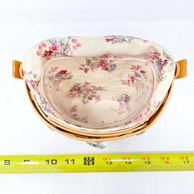 LONGABERGER 2001 SWEETHEART â€œLOVE NOTESâ€ BASKET