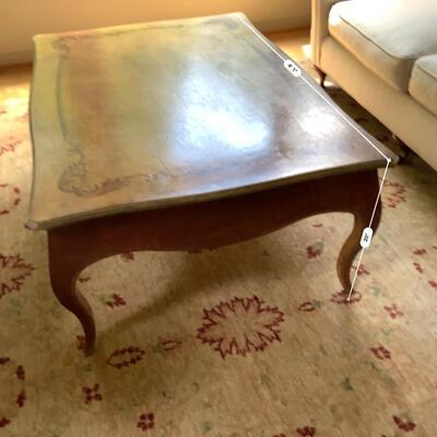 Antique Handpainted French Coffee Table