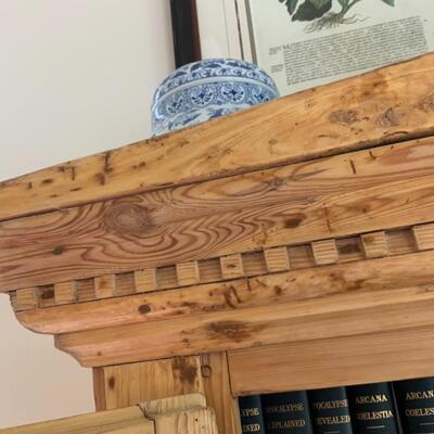Pine Kitchen Display Cabinet